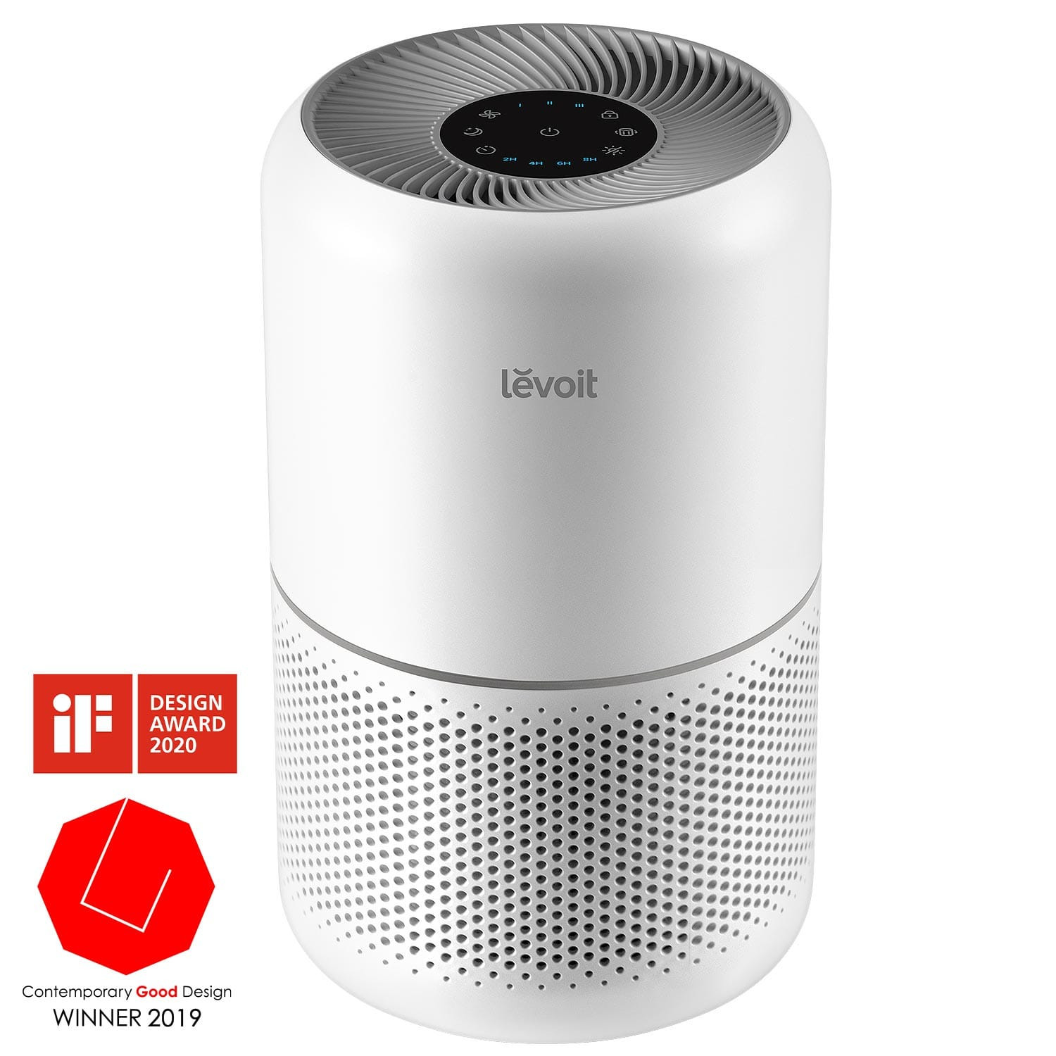 purificator de aer levoit core 300 true hepa, carbon activ, super silent, ozone free, 3 trepte de viteza, panou comanda touch sc - imagine 3